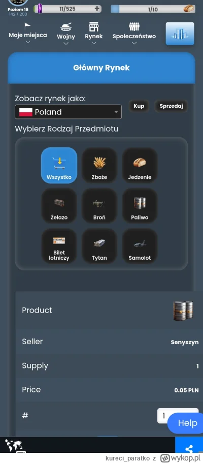 kureci_paratko - Jezeli ktoś lubi gry, gdzie gracze z różnych krajów świata dołączają...