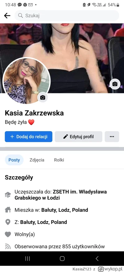 KasiaZ123 - #proboszcz  Nowy Facebook Kaśki Mulatki od Proboszcza ????