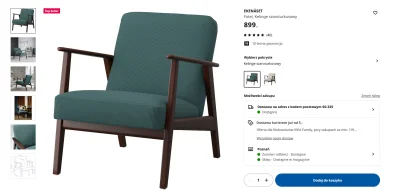 Xuzoun - @shudini: no i elegancko, w IKEA taki fotel 800-900 zależnie od koloru :D