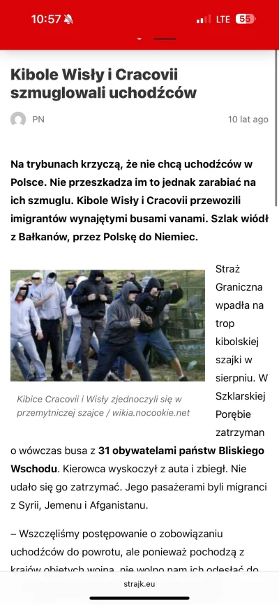 MokebeTesto - @TwardyN------k jak widać wśród kiboli jest dużo tego niepożądanego ele...