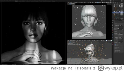 WakacjenaTrisolaris - to tylko testy #blender #grafika3d #tworczoscwlasna #nodejourne...