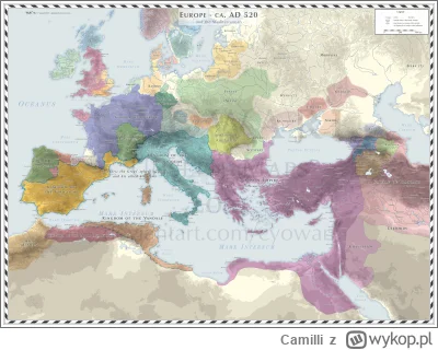 Camilli - Europa, rok 1273 licząc od założenia Rzymu lub 520 licząc od narodzin Chrys...