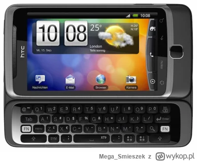 Mega_Smieszek - Mój pierwszy telefon z androidem. HTC Desire Z. Ale to była maszyna (...
