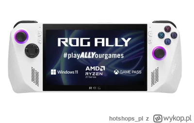 hotshops_pl - Konsola ASUS ROG Ally RC71L-NH019W - AMD Ryzen Z1 - 7” FHD IPS - Window...