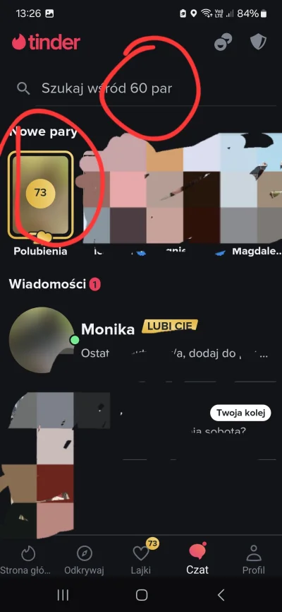 69AMG - #przegryw Dzień 2 na tinderze - Ratujcie panowie bo sam tego nie przerobie.