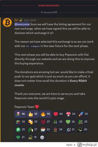 bylu - Kupowanie $pep za fiat na stronie ? 

Jak nie osiągniemy minimum $0.01 to usuw...