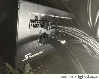 Octarine - @MePix ( ͡° ͜ʖ ͡°) tak, dla pewności odnalazłem 3 zapasowy kabel PCIe i pr...