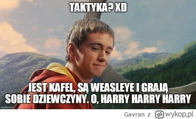 Gavran - Za Wooda to było ( ͡°( ͡° ͜ʖ( ͡° ͜ʖ ͡°)ʖ ͡°) ͡°)

#harrypotter