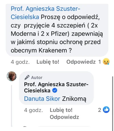 hansschrodinger - Pani prof. Szur-Ciesielska tym razem wyjątkowo z rigczem( ͡° ͜ʖ ͡°)...