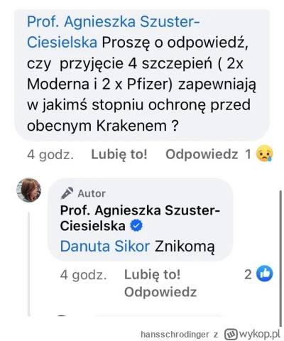 hansschrodinger - Pani prof. Szur-Ciesielska tym razem wyjątkowo z rigczem( ͡° ͜ʖ ͡°)...