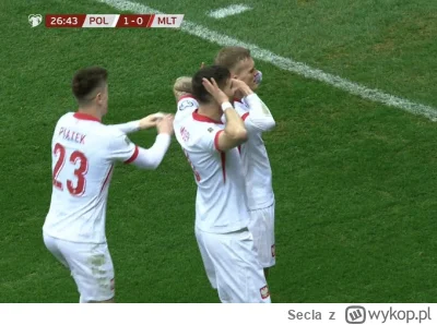 Secla - Oni to naprawde zrobili xDDDD? Przeciwko kur** Malcie? #mecz #reprezentacja
