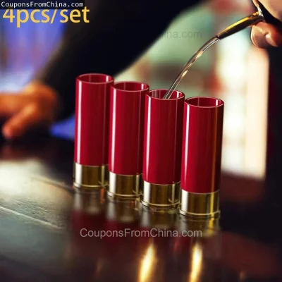 n____S - ❗ 4Pcs/Set Plastic 12 Gauge Shell Shotgun Shot Glasses
〽️ Cena: 4.95 USD
➡️ ...