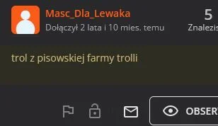 gramwmahjonga - @MascDlaLewaka: i cyk na czarną pisowski trollu