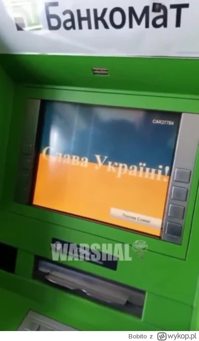 Bobito - #ukraina #wojna #rosja #ciekawostki

Jeśli korzystasz z bankomatu PrywatBank...