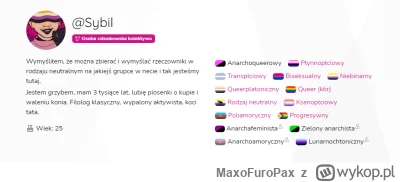 MaxoFuroPax - @WielkiNos: Aż wszedłem na tę stronę zaimki.pl - wszedłem na czyiś prof...
