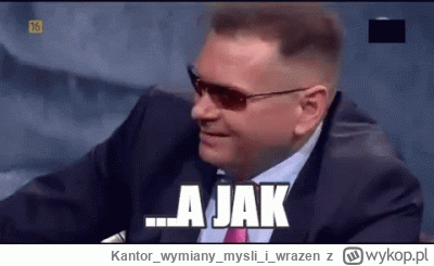 Kantorwymianymysliiwrazen - @gramwmahjonga: ( ͡° ͜ʖ ͡°)ﾉ⌐■-■