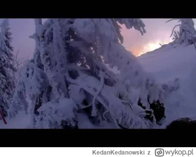KedanKedanowski - W łikend łaziło się po śniegu i spało w zaspie. A potem wiało i zwi...
