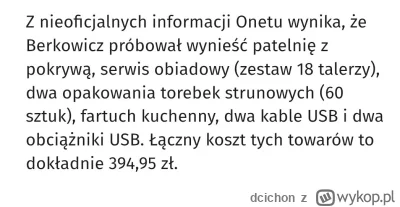 dcichon - #polityka #bekazprawakow

Jak to jest, ze Berkowiczowi się coś nie nabiło p...