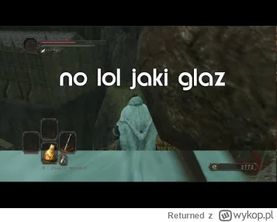 Returned - Zawsze bawi xD kwintesencja stylu #gry wonzia xD #darksouls #heheszki
