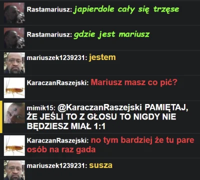 Krzysztof02822 - #danielmagical u Mariusza jest susza.