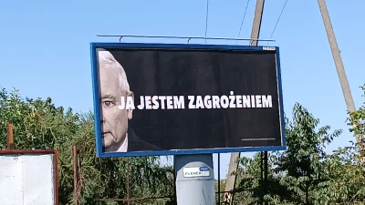 czterypalcewnatalce - Wspaniały billboard widziałem dzisiaj w #nisko 
Prezes #kaczyns...