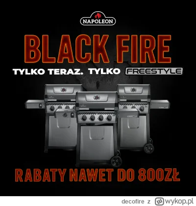 decofire - MEGA promocja! Dla wszystkich, którzy zwlekali z zakupem grilla Napoleon F...