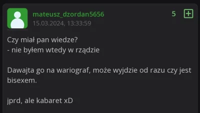 L.....a - @mateusz_dzordan5656: A wiesz że to tekst z tej patologii?