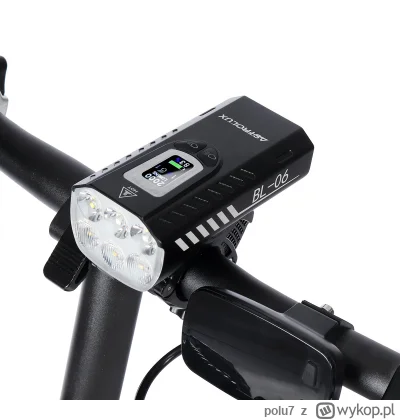polu7 - Astrolux BL06 2000lm Bike Flashlight 10000mAh w cenie 42.99$ (172.83 zł) | Na...
