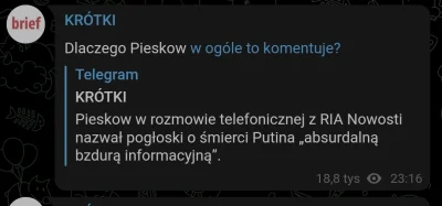 Nieszkodnik - >Albo to rzeczywiście koniec kremlowskiej małpy, albo to koniec tego te...