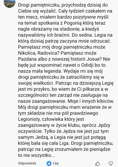 tomwick55 - Też tak uważam. Dobrze typek napisał. Spoko podsumowanie po dzisiejszej p...