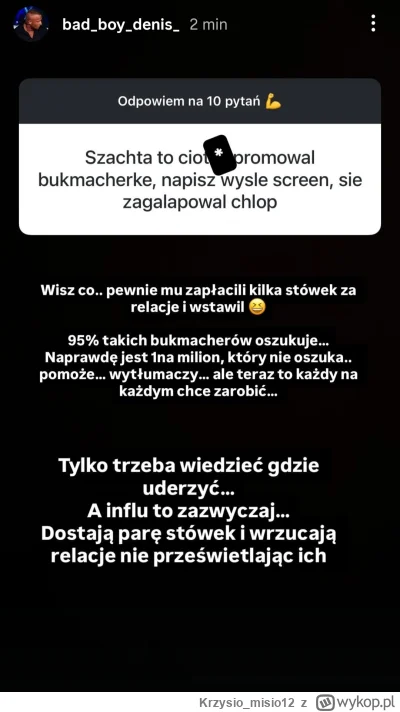 Krzysio_misio12 - K---a przecież ten baran sam wielokrotnie reklamował jakichś "spraw...