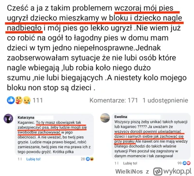 WielkiNos - Kolejny przykład. Ta sama sytuacja jakże inne podejście. Wielbicielka psó...