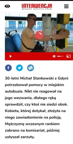 Polejmnie - Niewidomy i niepełnosprawny chłopak chorujący na porażenie mózgowe, mając...