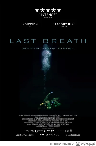 potatowitheyes - #film
Gdzie obejrzę online film "Last Breath"? Było to kiedyś na HBO...