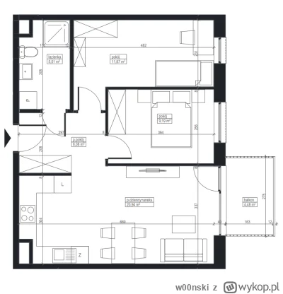 w00nski - #mieszkanie #mieszkaniedeweloperskie
No dobra, udało się kupić mieszkanie w...