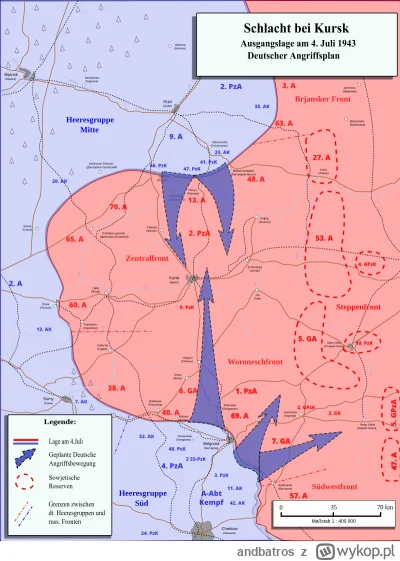 andbatros - Ciekawe czy #ukraina  wykorzysta niemiecki plan ataku na Kursk z czasów 2...