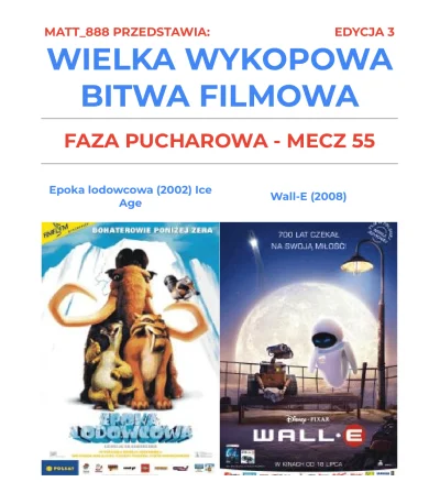 Matt888 - WIELKA WYKOPOWA BITWA FILMOWA - EDYCJA 3!

Tag do obserwacji lub czarnolist...