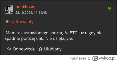 miki4ever - #kryptowaluty nie ma za co