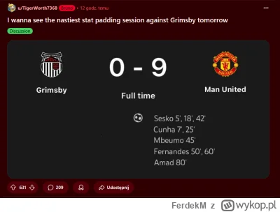 FerdekM - Tymczasem na Reddicie MU dziś rano ( ͡° ͜ʖ ͡°)
#mecz