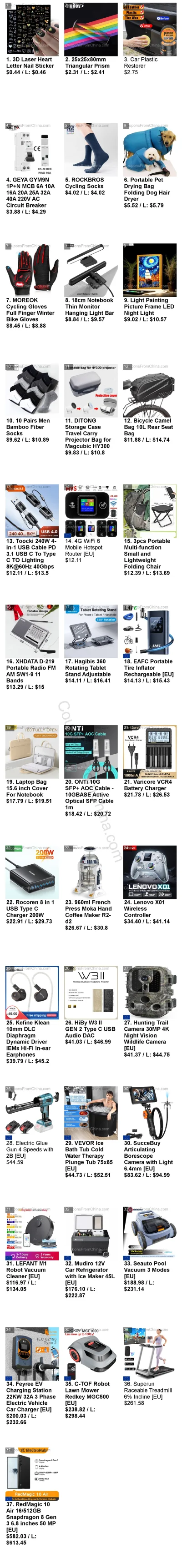 n_____S - Cześć #aliexpress - oto przedmioty, które wrzucałem na grupę/fanpage FB, Te...