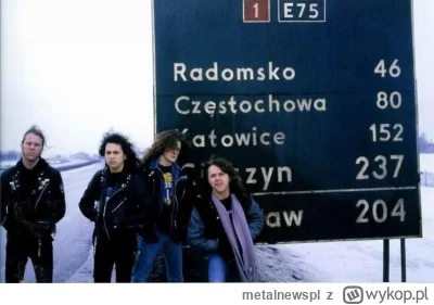 metalnewspl - To już 38 lat od pamiętnego, pierwszego koncertu Metalliki w Polsce.

#...