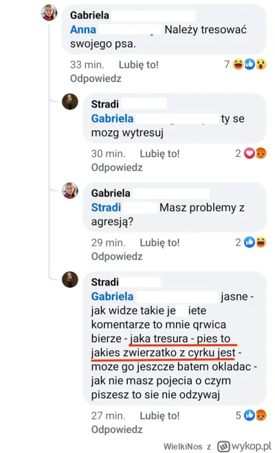 WielkiNos - Typ się striggerował na określenie "tresować psa". 
Pies to nie jest jaki...