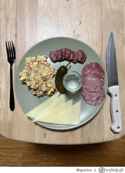 Miguelos - Taka oto kolacja a raczej zagryzka do czystej pod ten smutny dzień. Trzyma...