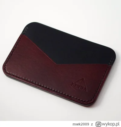 mwk2009 - Minimalistyczny cardholder dostępny do zakupu.

Dwie zewnętrzne kieszenie n...