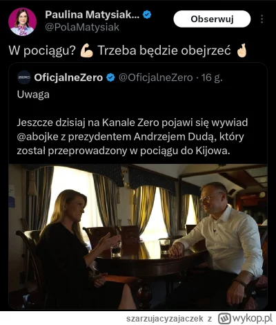 szarzujacyzajaczek - @mj24 pisowski lizus już się zameldował