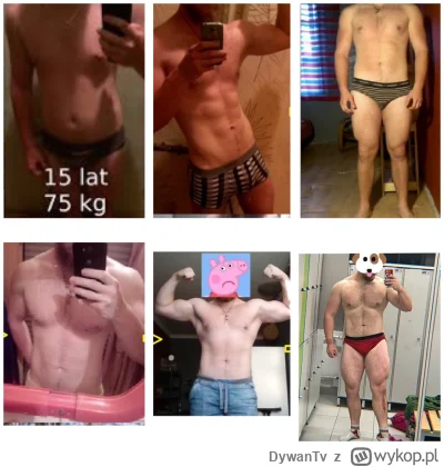 DywanTv - @LetMe2_Be:  Pierwsze zdjęcie jako dzieciak 15 lat, ostatnie już jako chłop...