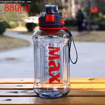 n____S - ❗ 1.2 Liter Sport Water Bottle with Rope
〽️ Cena: 7.33 USD (dotąd najniższa ...