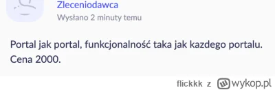 flickkk - #freelancer #programista15k #useme

opis zlecenia: Zlecę stworzenie portalu...