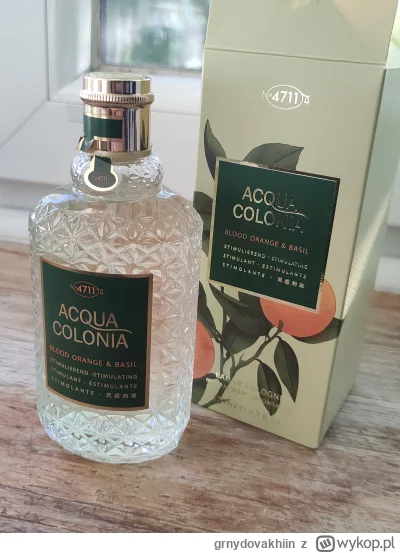 grnydovakhiin - Sprzedam 4711 Acqua Colonia Blood Orange & Basil o pojemności 170ml, ...