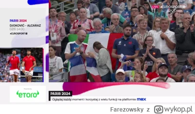 Farezowsky - Tutaj jeszcze wejście komentatora z Eurosportu z ważnym przekazem
#paryz...